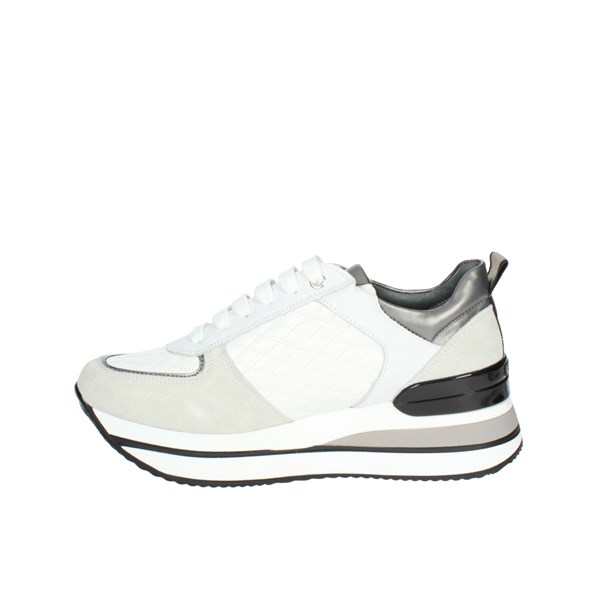 Keys Shoes Sneakers White/Silver K-6880