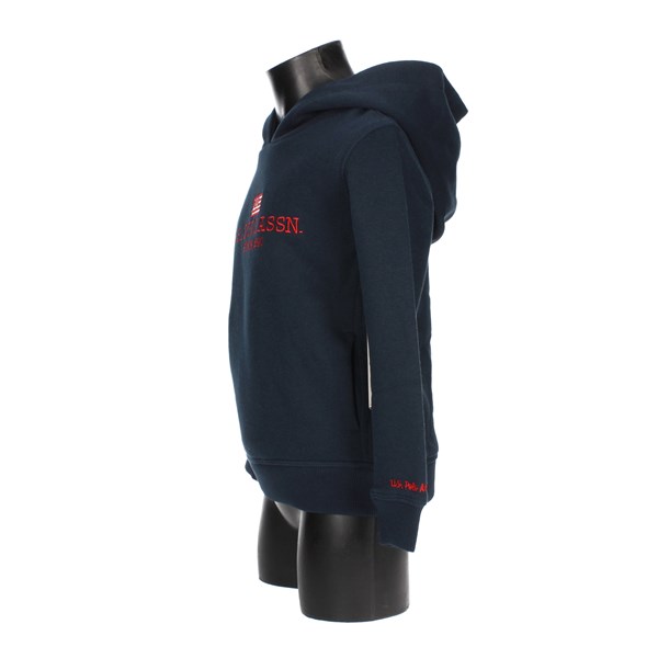 U.s. Polo Assn Clothing Sweatshirt Blue 53285 E6PD