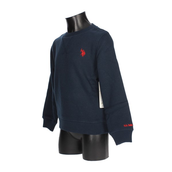 U.s. Polo Assn Clothing Sweatshirt Blue 53285 EHPD