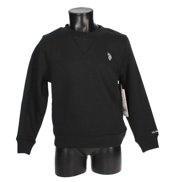 U.s. Polo Assn Clothing Sweatshirt Black 53285 EHPD