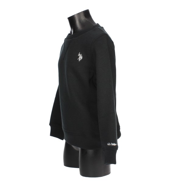 U.s. Polo Assn Clothing Sweatshirt Black 53285 EHPD