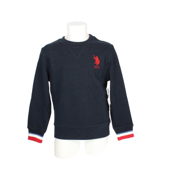 U.s. Polo Assn Clothing Sweatshirt Blue 52319 EB08
