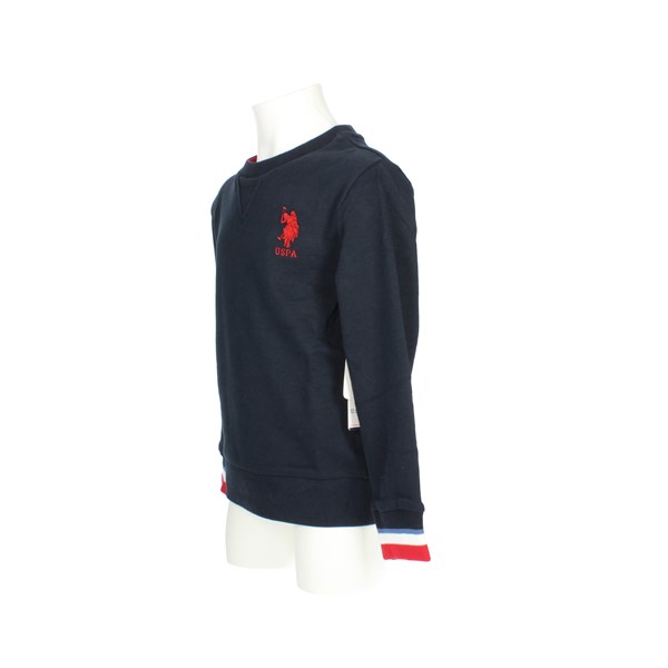 U.s. Polo Assn Clothing Sweatshirt Blue 52319 EB08