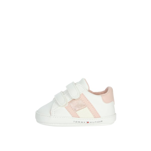 Tommy Hilfiger Shoes Baby Shoes White/Pink T0A4-32111-0724X134