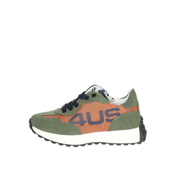 4us Paciotti Shoes Sneakers Dark Green 42180