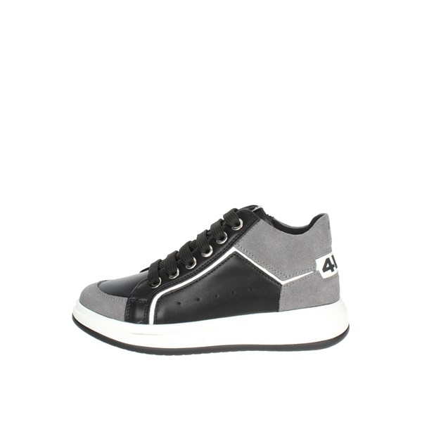 4us Paciotti Shoes Sneakers Black/Grey 42102
