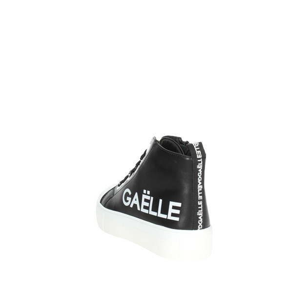 Gaelle Paris Shoes Sneakers Black/White G-1610
