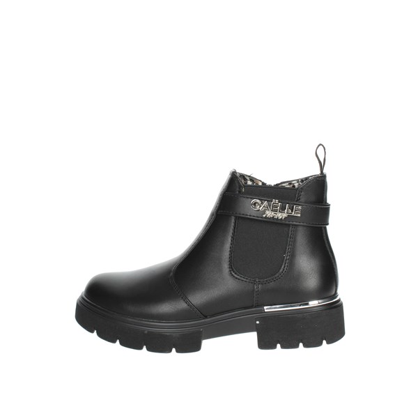 Gaelle Paris Shoes Ankle Boots Black G-1681