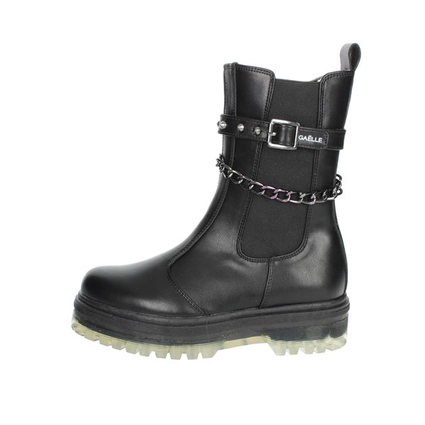 Gaelle Paris Shoes Ankle Boots Black G-1670