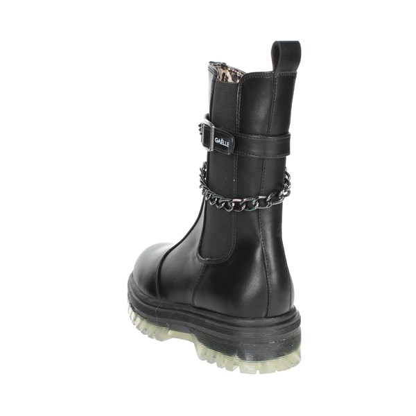 Gaelle Paris Shoes Ankle Boots Black G-1670
