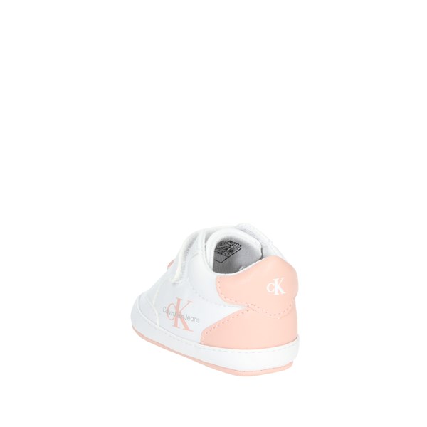 Calvin Klein Jeans Shoes Baby Shoes White/Pink V0A4-80227-1433X134