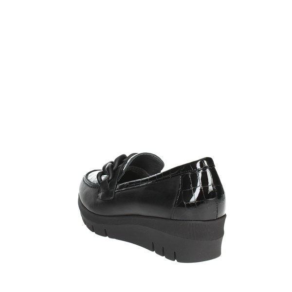 Pitillos Shoes Moccasin Black 1643