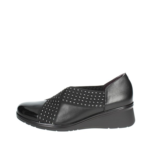 Pitillos Shoes Moccasin Black 1623