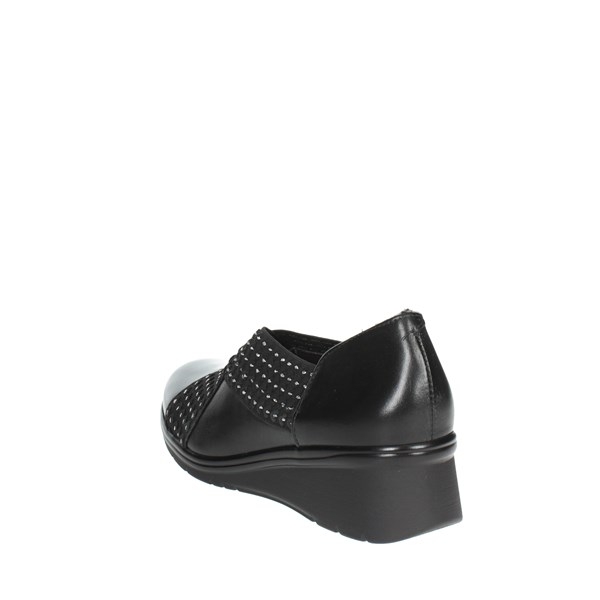 Pitillos Shoes Moccasin Black 1623