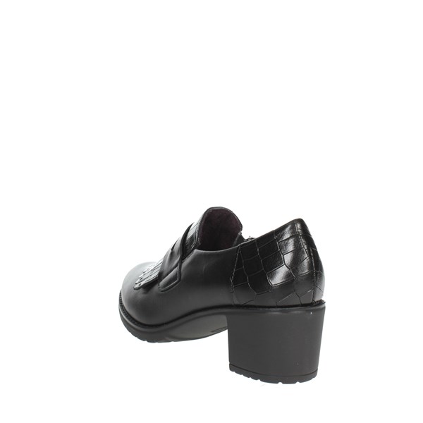 Pitillos Shoes Moccasin Black 1632
