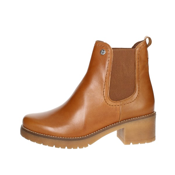 Pitillos Shoes Low Ankle Boots Brown leather 2523