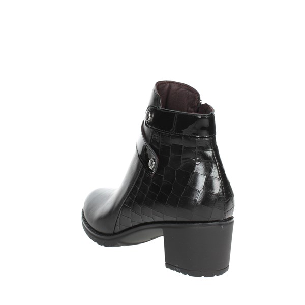 Pitillos Shoes Heeled Ankle Boots Black 1635
