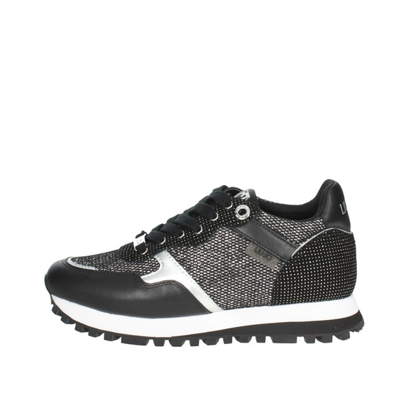 Liu-jo Shoes Sneakers Black/Silver WONDER 01