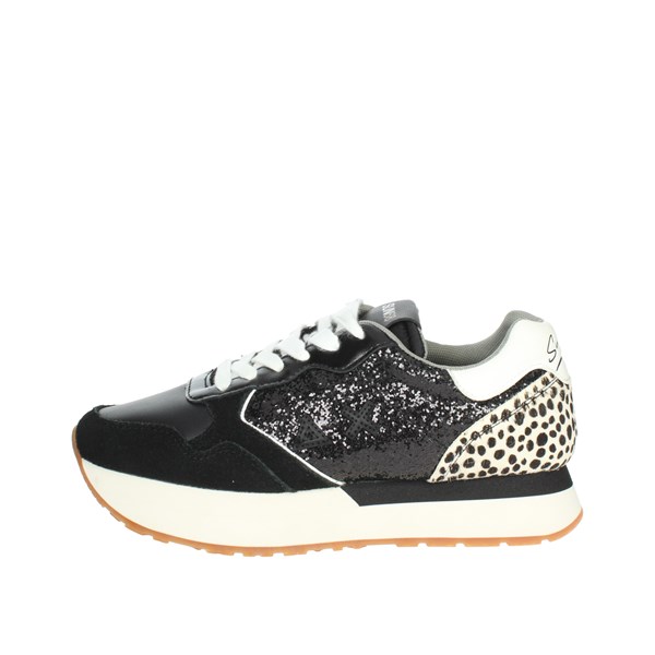 Sun68 Shoes Sneakers Black Z42215