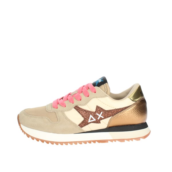 Sun68 Shoes Sneakers Beige Z42211