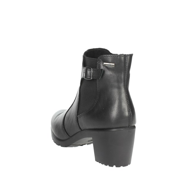 Imac Shoes Heeled Ankle Boots Black 255478