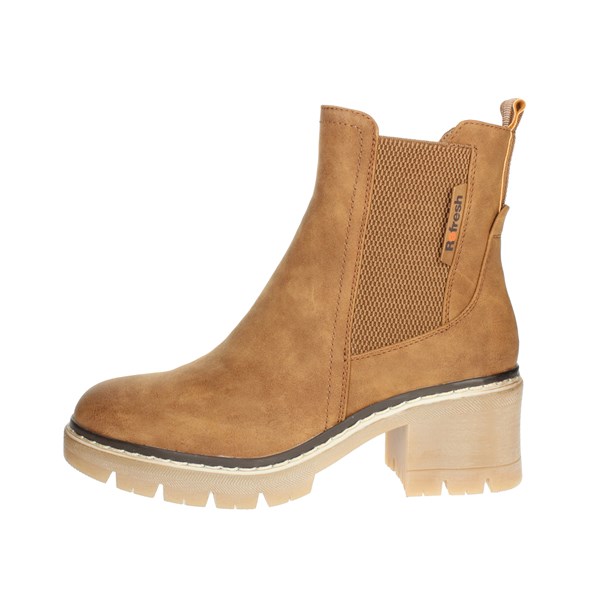Refresh Shoes Heeled Ankle Boots Brown leather 170365