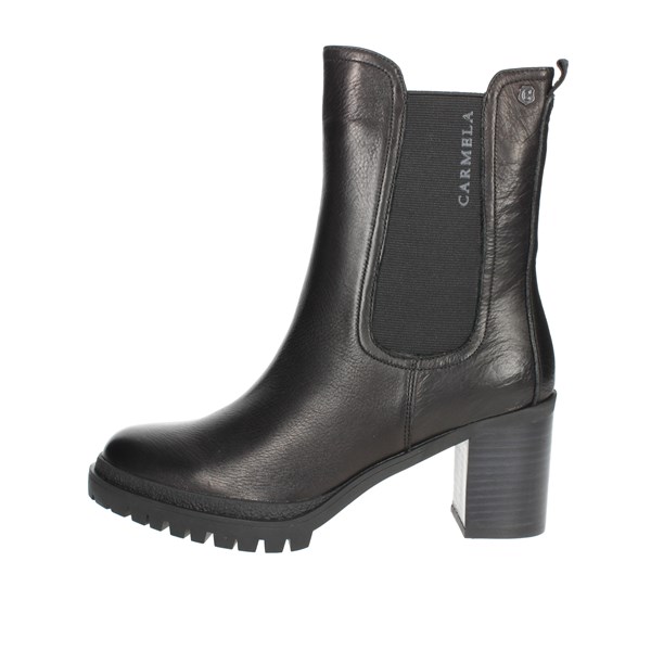 Carmela Shoes Heeled Ankle Boots Black 160315