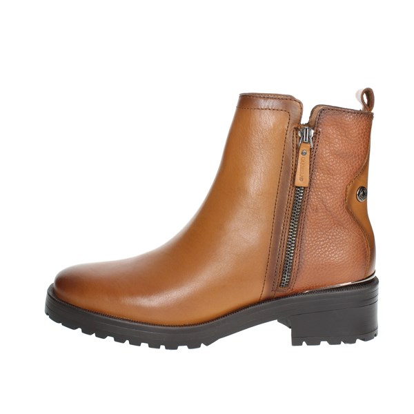 Carmela Shoes Low Ankle Boots Brown leather 160277