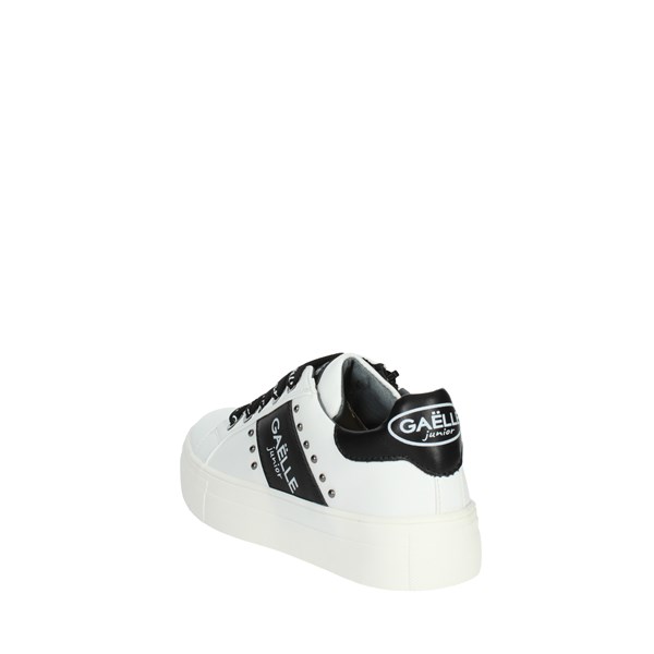 Gaelle Paris Shoes Sneakers White/Black G-1611