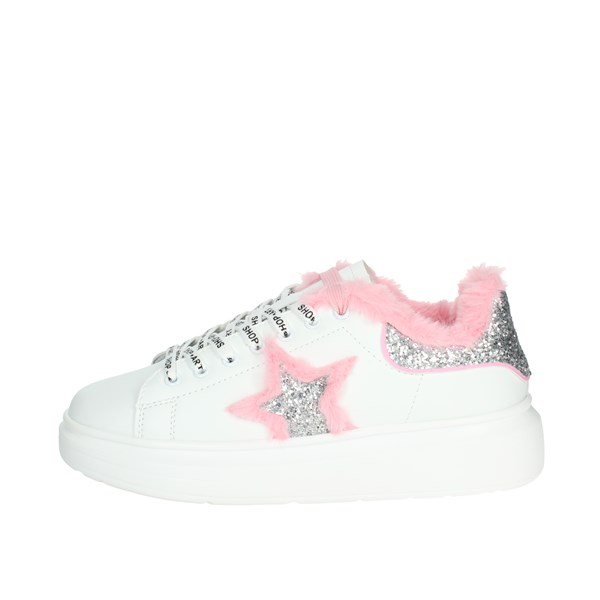 Shop Art Shoes Sneakers White/Pink SASF220207