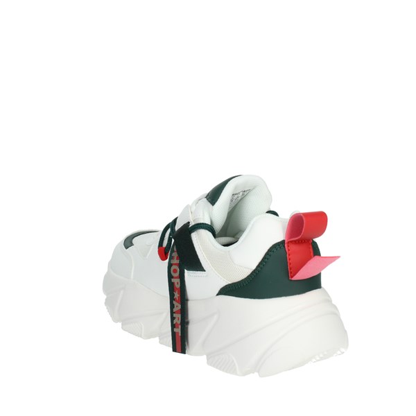 Shop Art Shoes Sneakers White/Green SASF220216