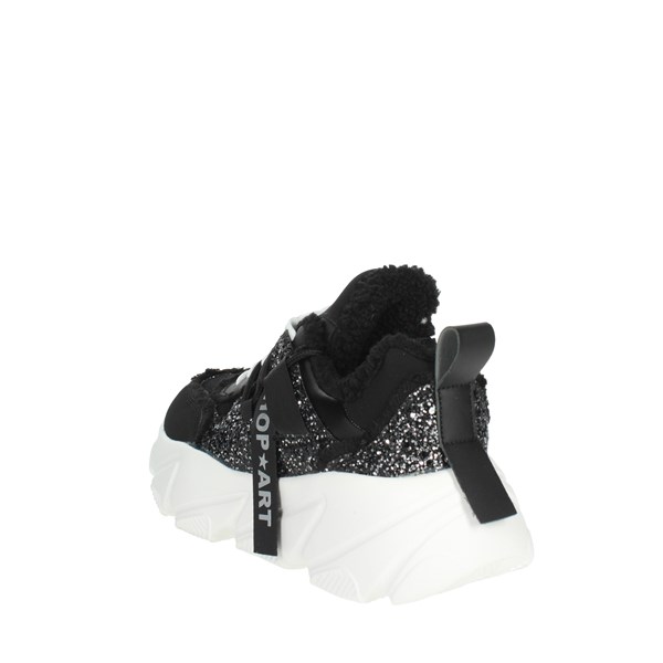 Shop Art Shoes Sneakers Black SASF220220