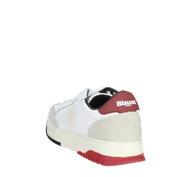 Blauer Shoes Sneakers White/Red F2HARPER03/LES