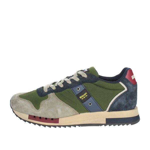Blauer Shoes Sneakers Dark Green F2QUEENS01/WAX
