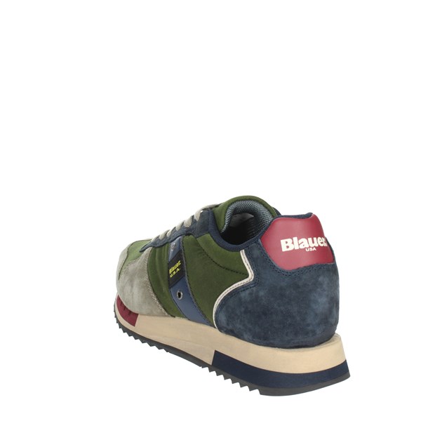 Blauer Shoes Sneakers Dark Green F2QUEENS01/WAX