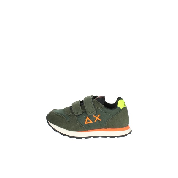 Sun68 Shoes Sneakers Dark Green Z42302B
