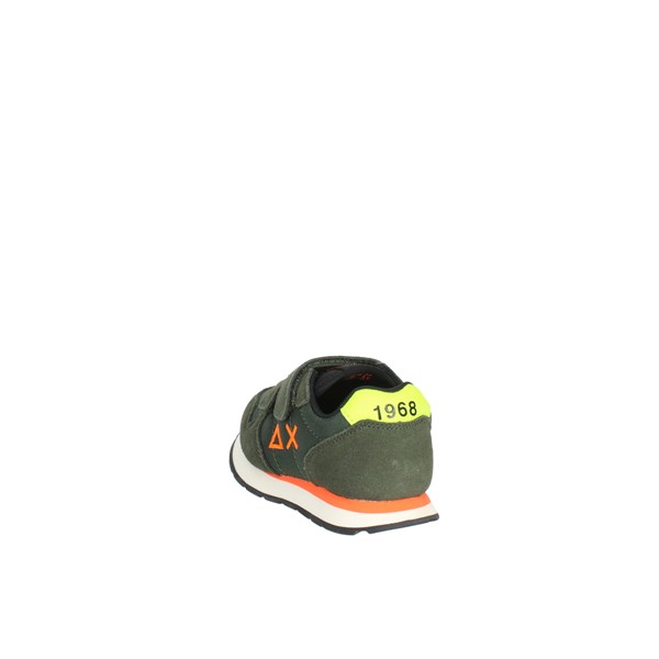 Sun68 Shoes Sneakers Dark Green Z42302B