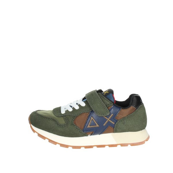 Sun68 Shoes Sneakers Dark Green Z42314K