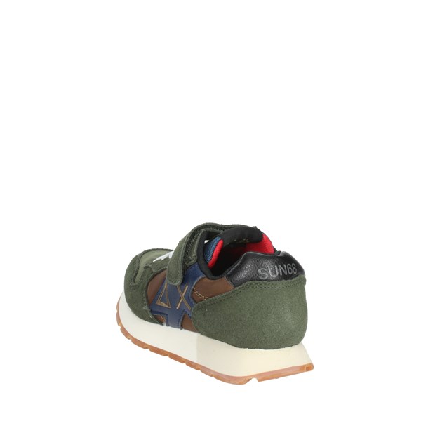 Sun68 Shoes Sneakers Dark Green Z42314K