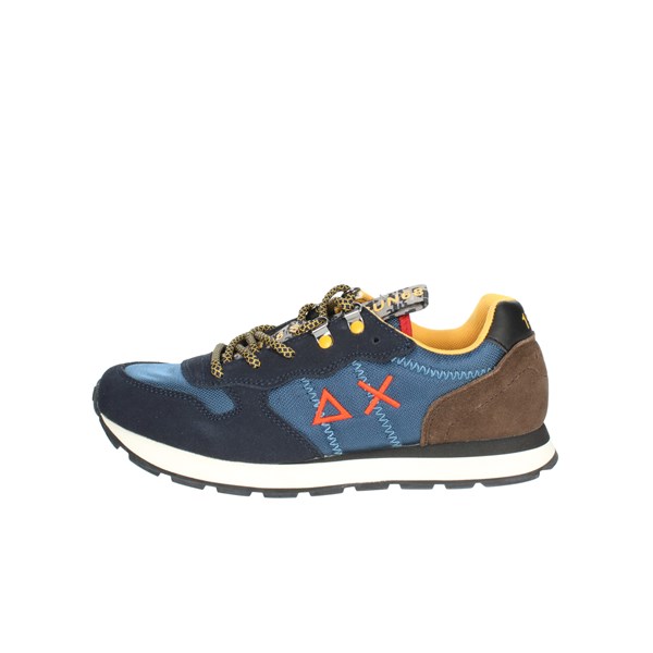 Sun68 Shoes Sneakers Blue/Yellow Z42310T