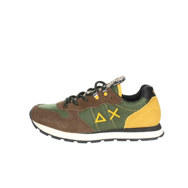 Sun68 Shoes Sneakers Brown/Dark Green Z42310T