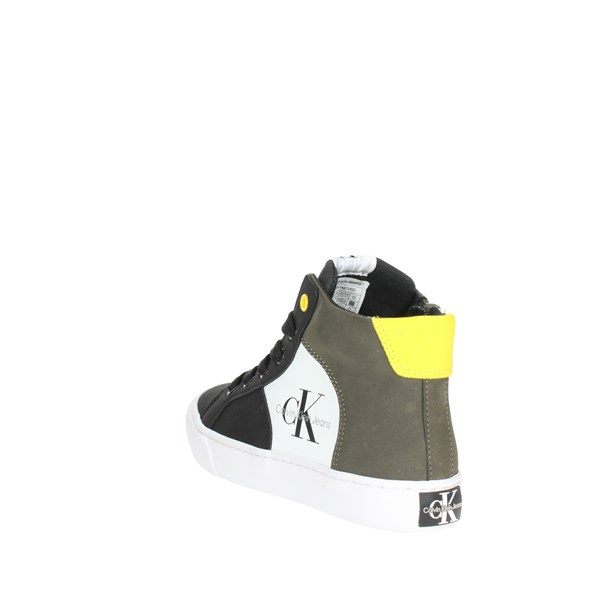 Calvin Klein Jeans Shoes Sneakers White/Black V3X9-80366-1467