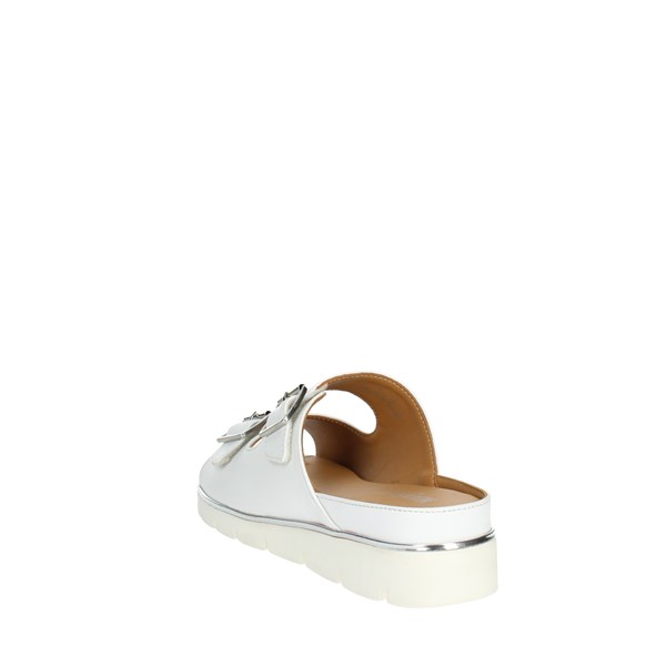 Novaflex Shoes Platform Slippers White LOVERO