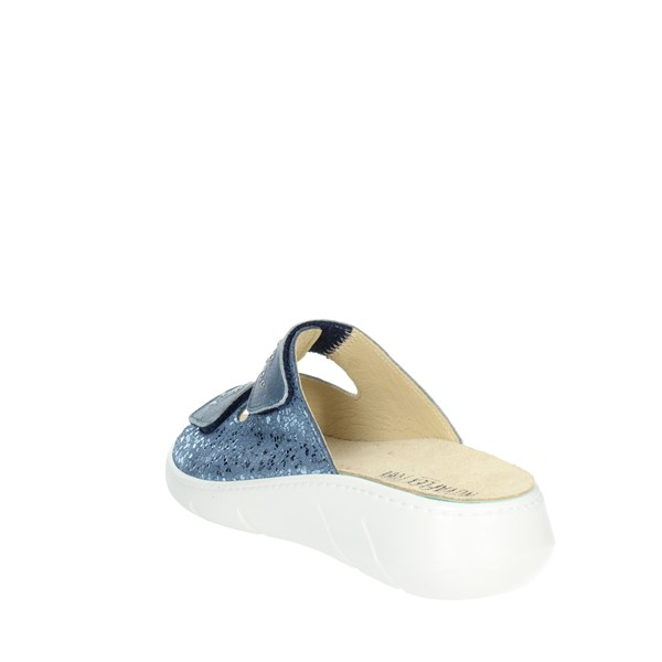 Novaflex Shoes Flat Slippers Blue MANZIANA