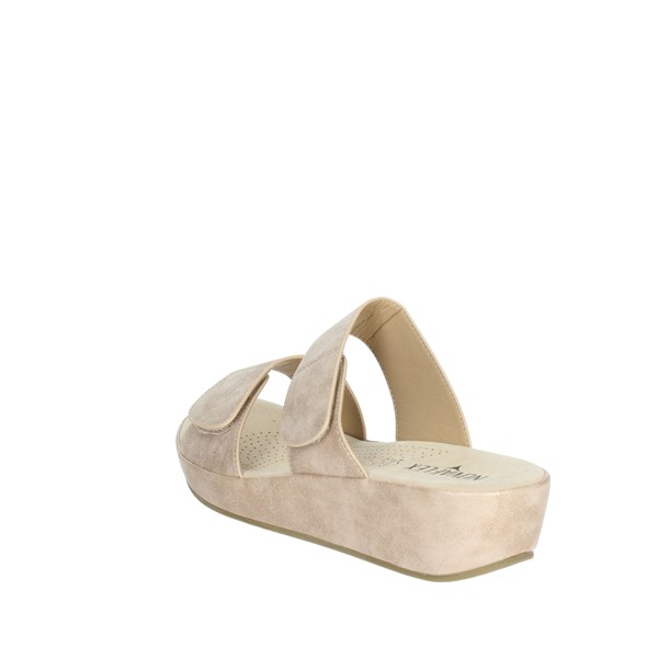 Novaflex Shoes Flat Slippers Platinum  LEZZENO