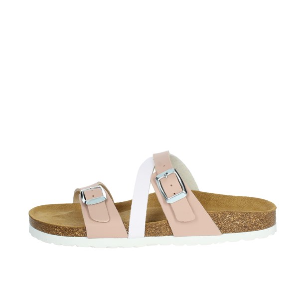 Novaflex Shoes Flat Slippers Light dusty pink/white LENTINI