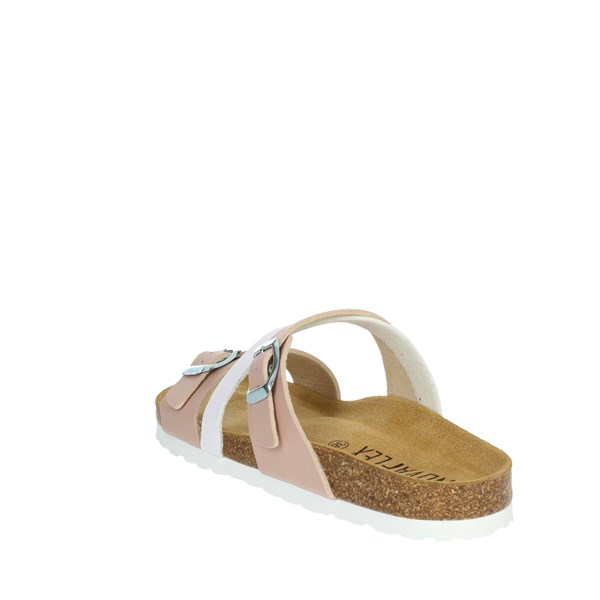 Novaflex Shoes Flat Slippers Light dusty pink/white LENTINI