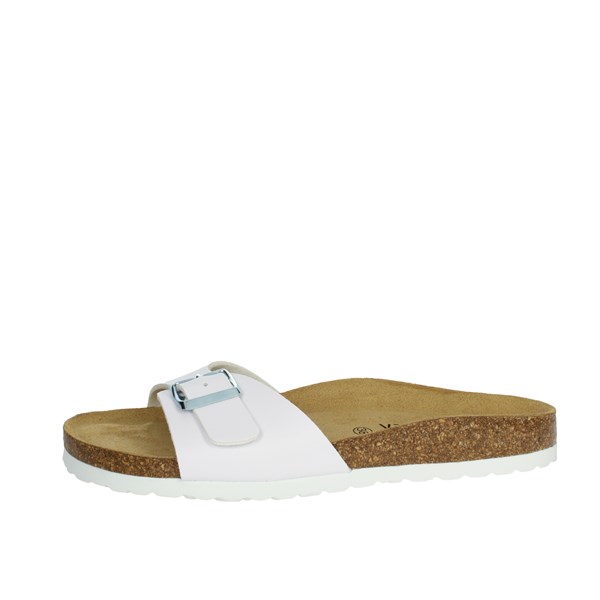 Novaflex Shoes Flat Slippers White LEMIE