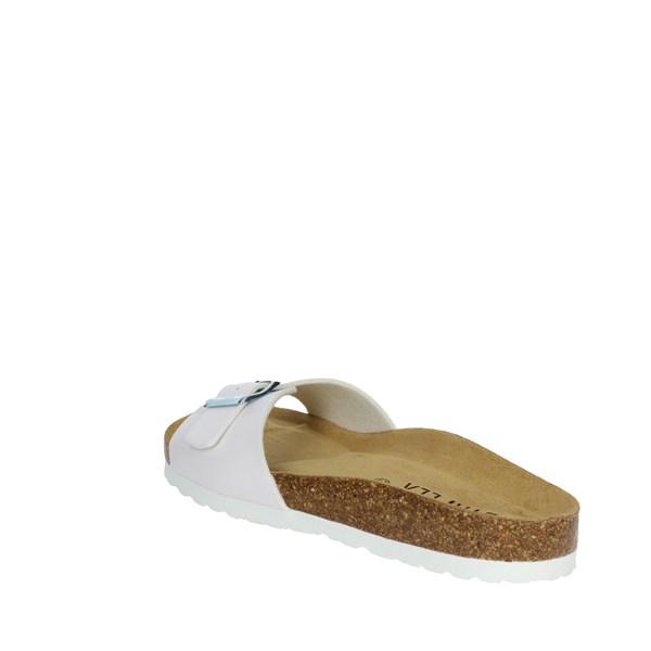 Novaflex Shoes Flat Slippers White LEMIE