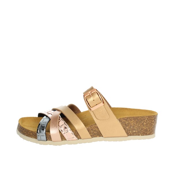 Novaflex Shoes Flat Slippers Bronze  LESINA